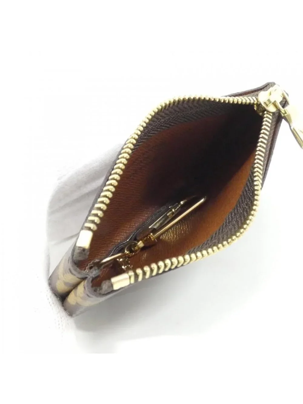 Louis Vuitton Monogram Pochette Cles Coin & Key Case Key Holder